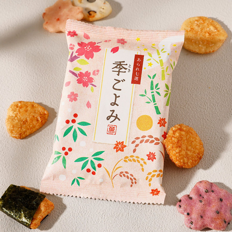 春花仙贝和Arare(5个)
