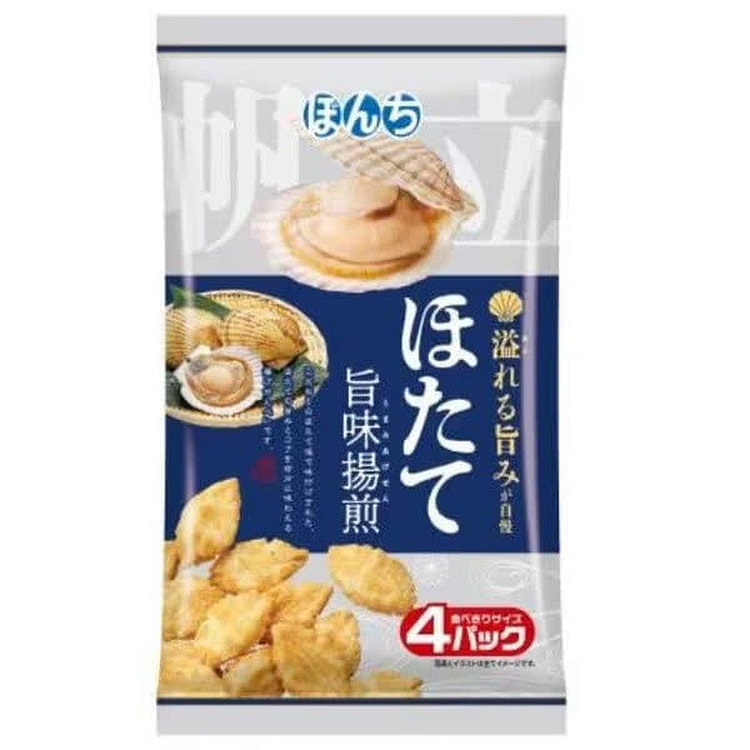 Bonchi Bonchi Deep-fried Scallops, 68g (4 bags) 1 each