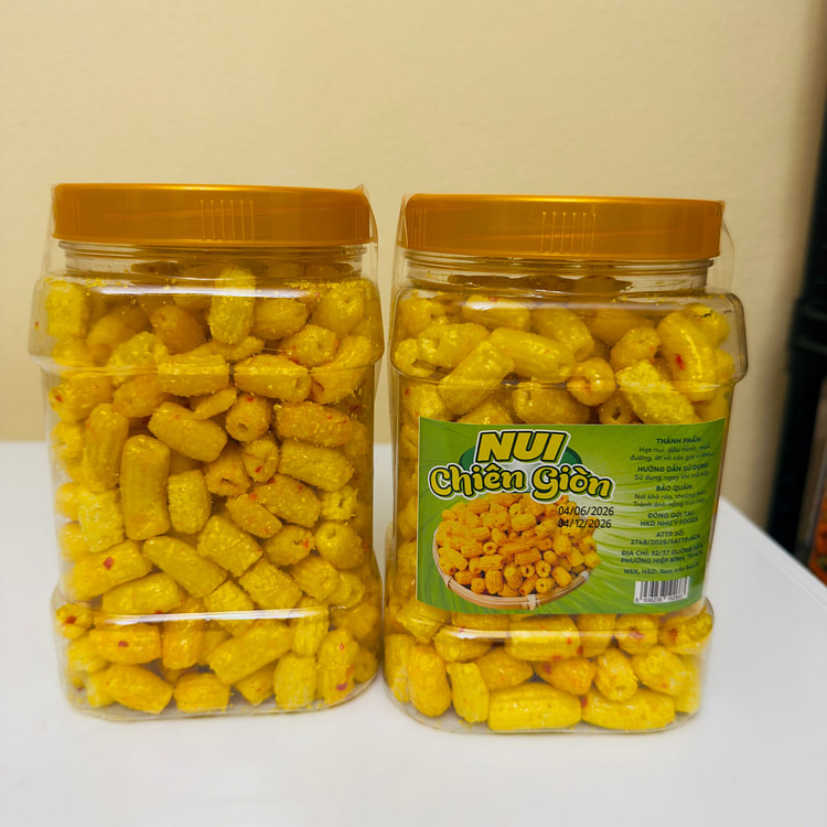 Crispy Fried Macaroni Snack - Asian snack food 420 g