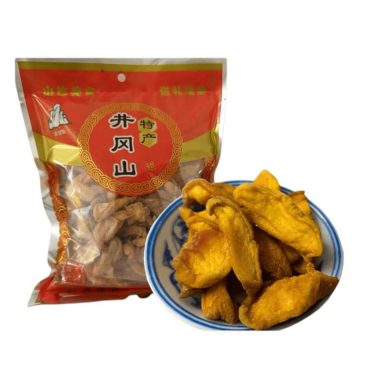 井冈山 特产黄桃干农家自制水果干 果脯蜜1袋 250 克