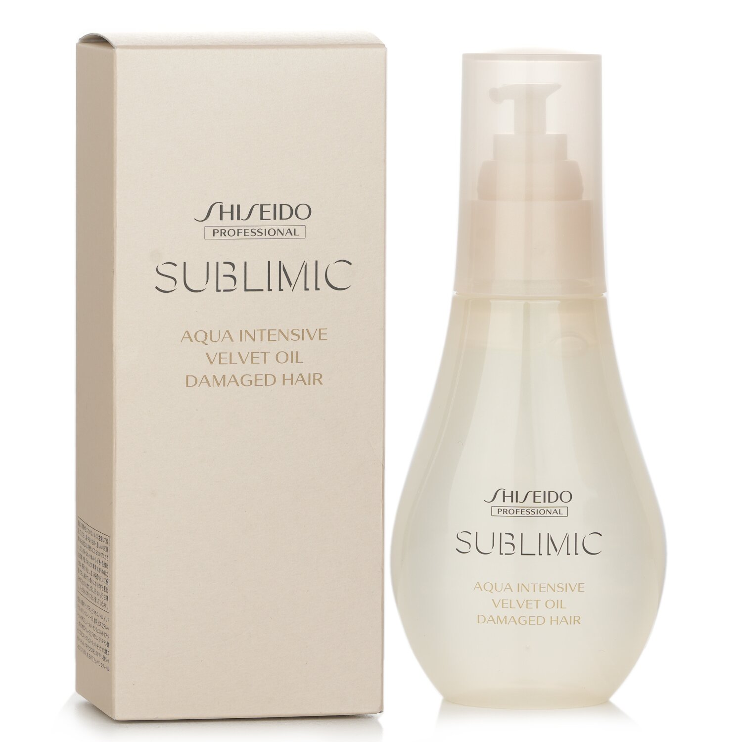 Get Shiseido Sublimic Aqua Intensive Velvet Oil (Damaged Hair
