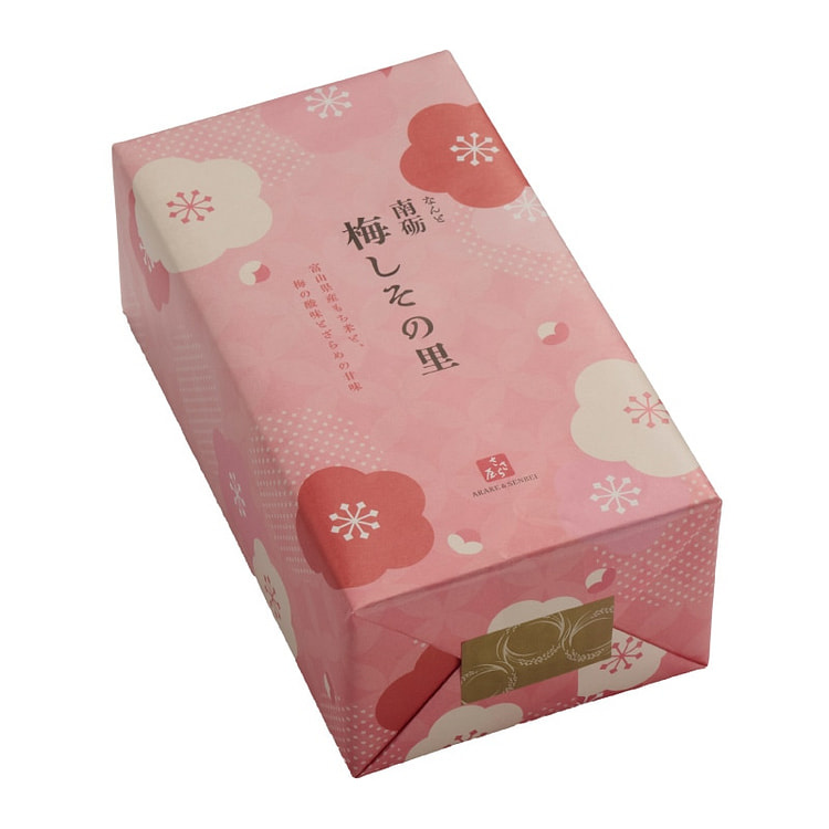 Nanto Plum and Shiso Rice Crackers 20gx6 bags 1 box