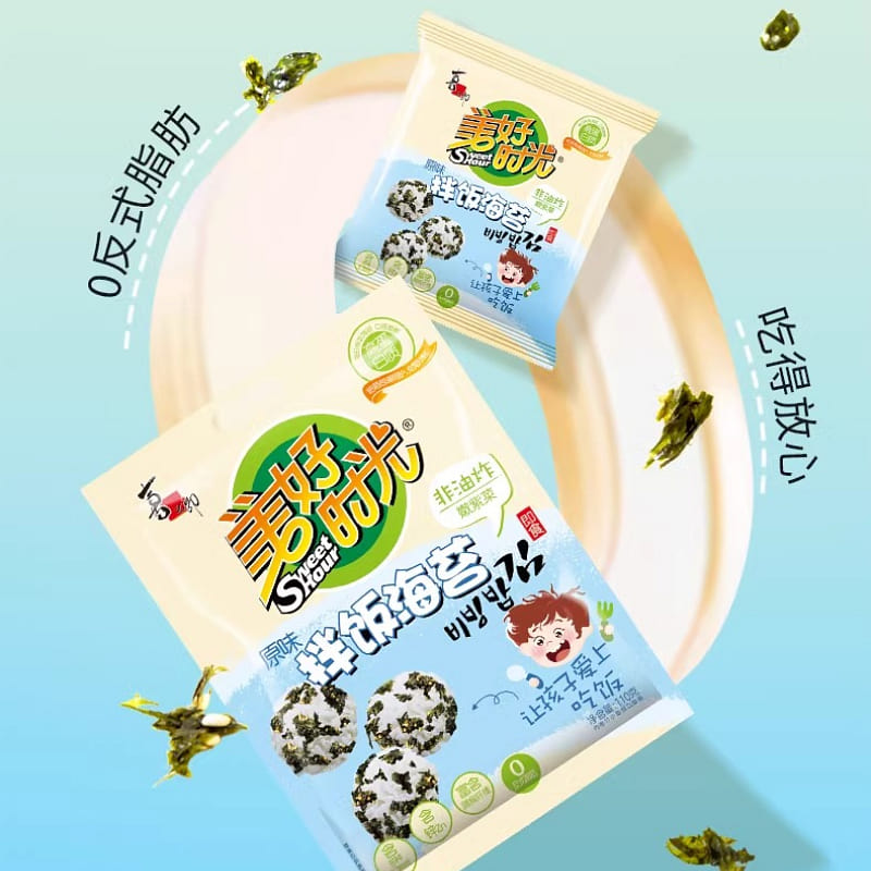 美好时光原味拌饭海苔110g*2袋 220 克