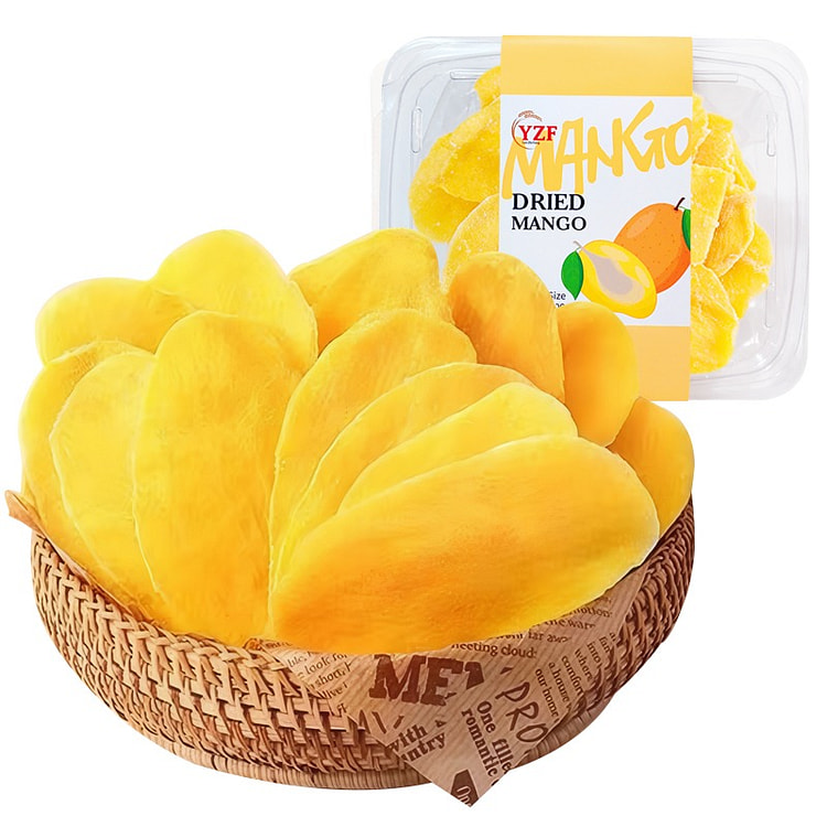 燕之坊厚切芒果干果脯蜜饯休闲零食小吃300g