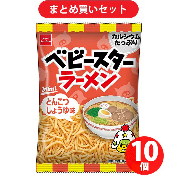 大正Baby Star猪骨酱油味20克10包