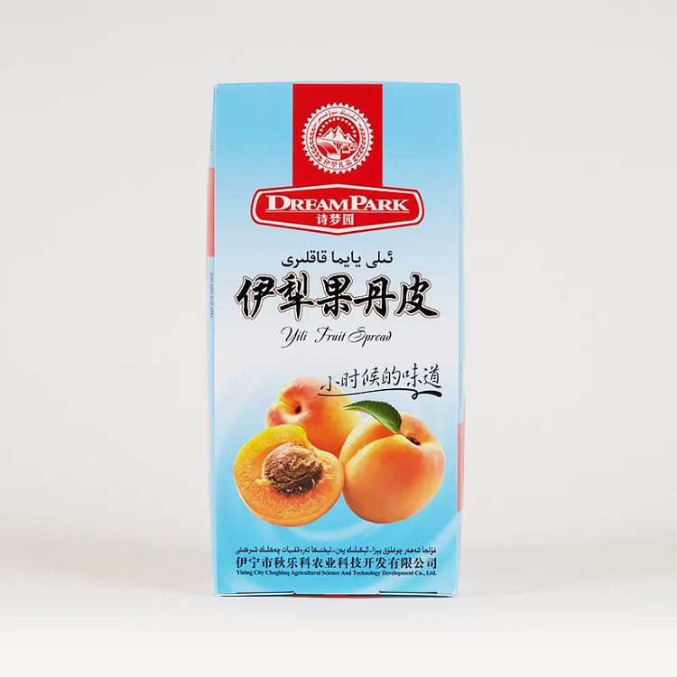 诗梦园伊犁果丹皮200g杏子味不加糖