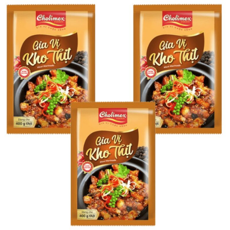 [ Cholimex ] Braised Pork Seasoning 50g * 3 Pack 3 pack