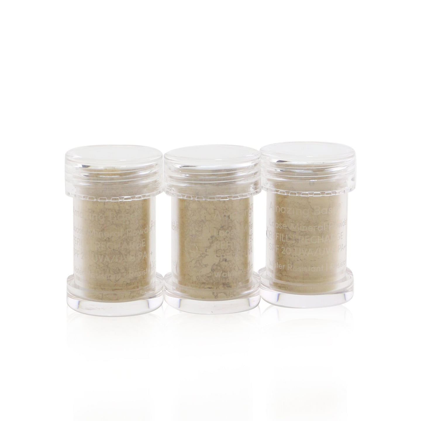 Jane Iredale Amazing Base Loose Mineral Powder SPF 20 Refill – Golden Glow 3×2.5g/0.09oz 3 g