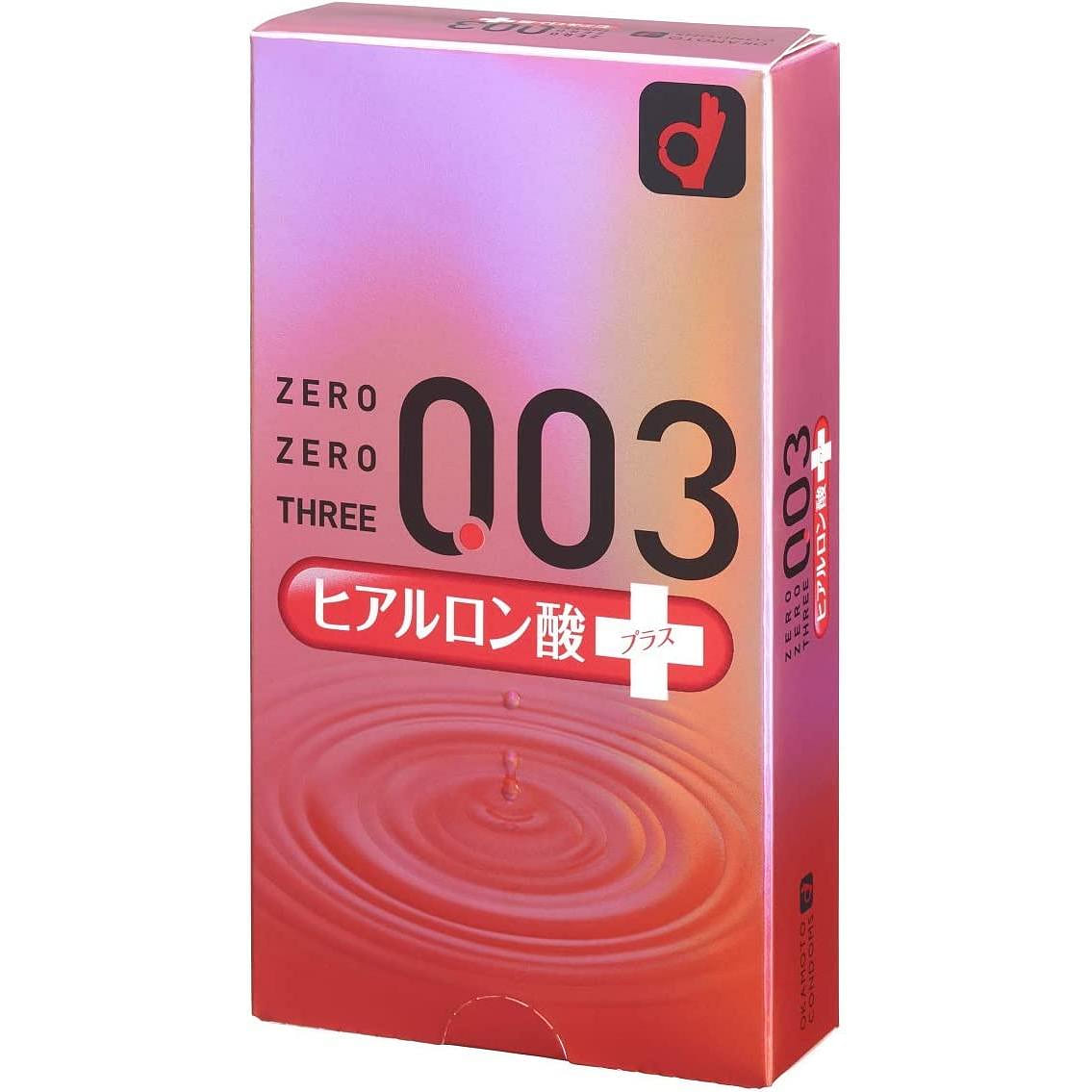 オカモト ゼロゼロスリー003 コンドーム ヒアルロン酸 10個入 1 個
