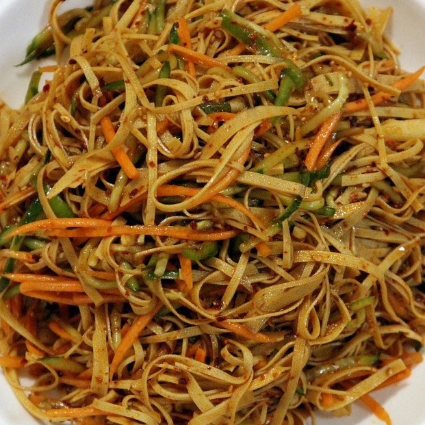 Tofu skin cold dish