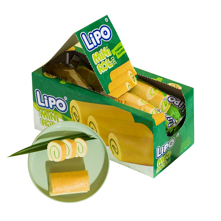 Lipo Mini Cake Roll (Vanilla Flavor)