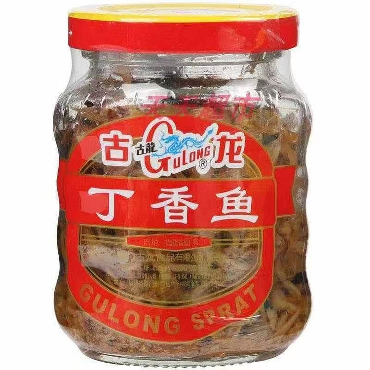 古龙丁香鱼罐头110g*1罐