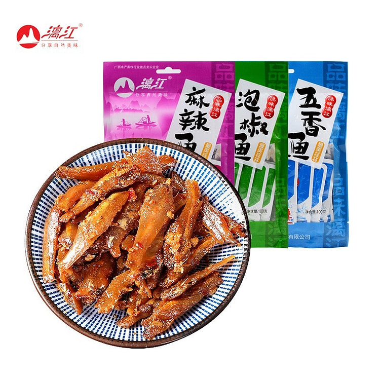 麻辣味 小鱼仔【100g】