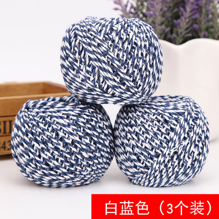 Dikali Zongzi Thread Blue and White 3 Rolls 3 pack