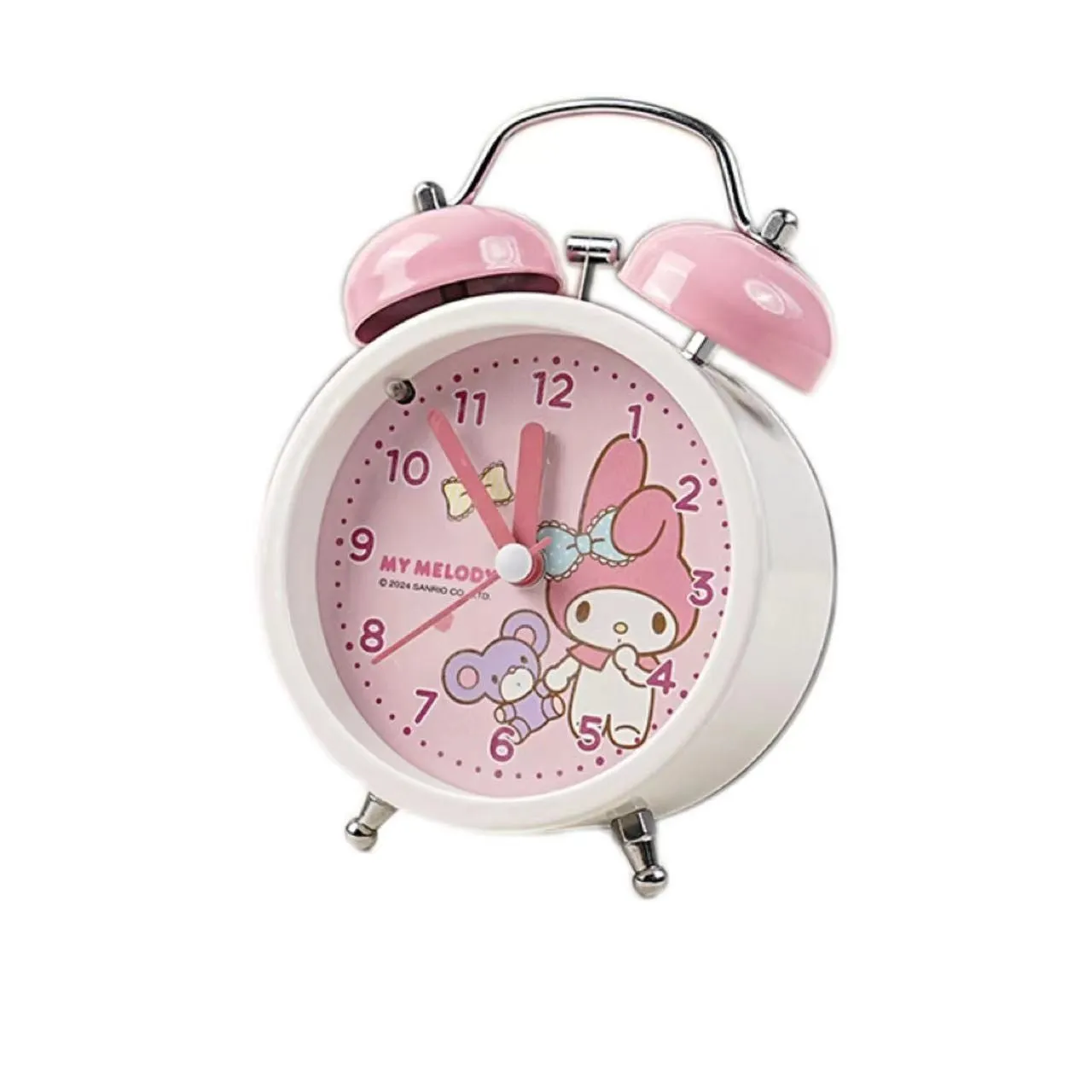 My Melody アラームクロック Get Sanrio Children's Small Alarm Clock Wake Up Magic Powerful-My
