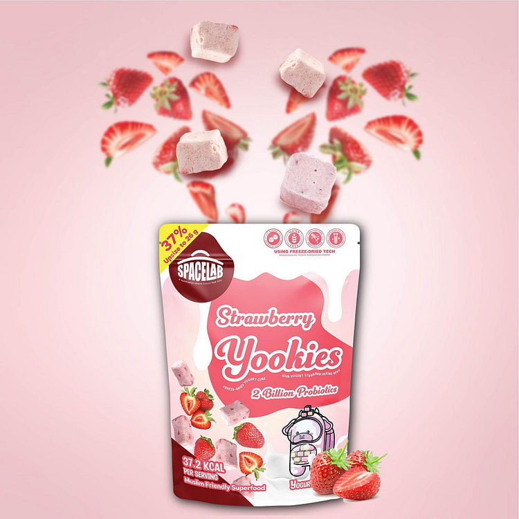 SPACELAB YOOKIES - STRAWBERRY 1 each
