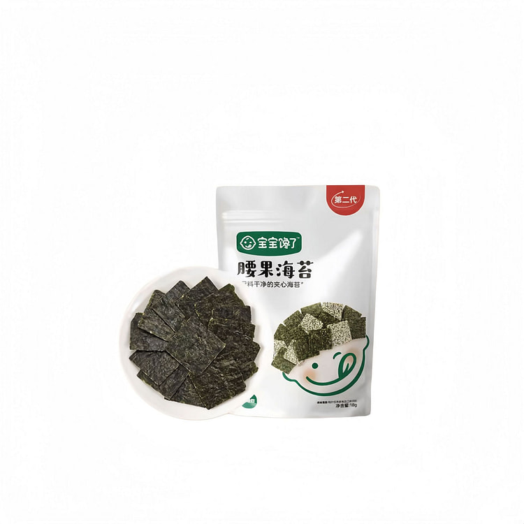 海苔夹心脆片即食腰果夹心海苔 18g/袋 18 克
