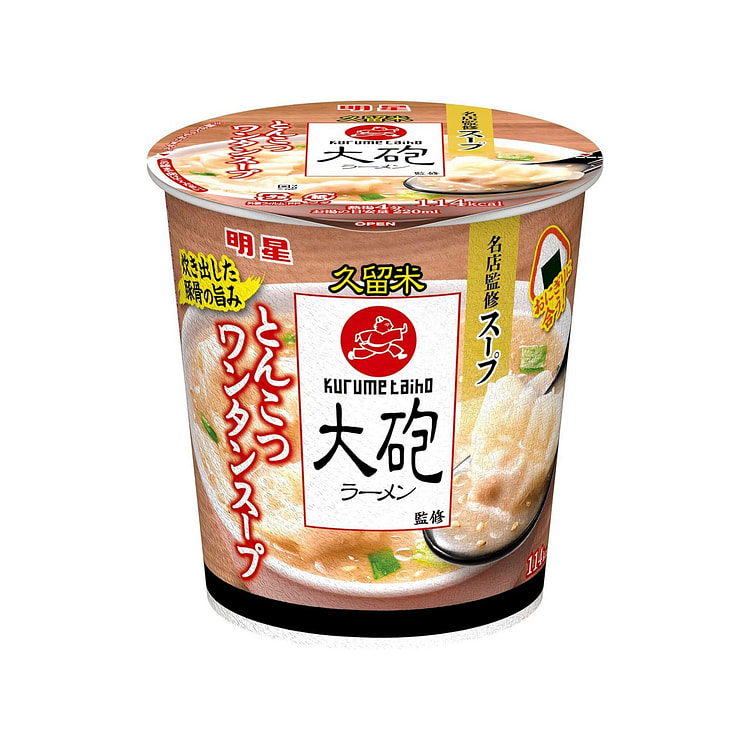 博多久留米泰豚馄饨汤 面猪肉 MYOJO 28g 1 份
