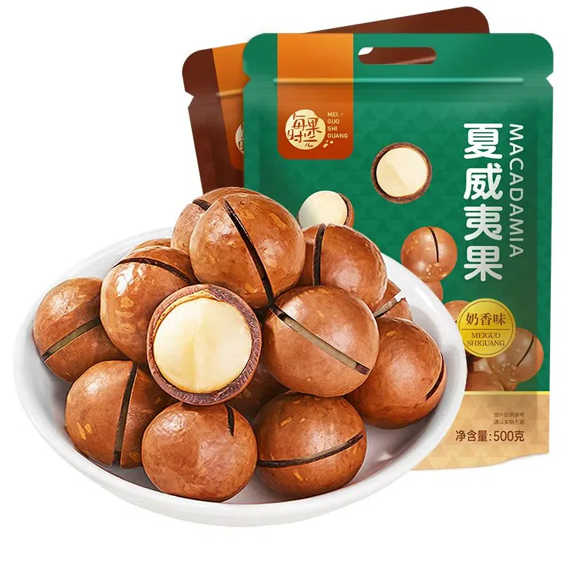 Meiguo Time Creamy Macadamia Nuts 250g*1 Bag 250 g