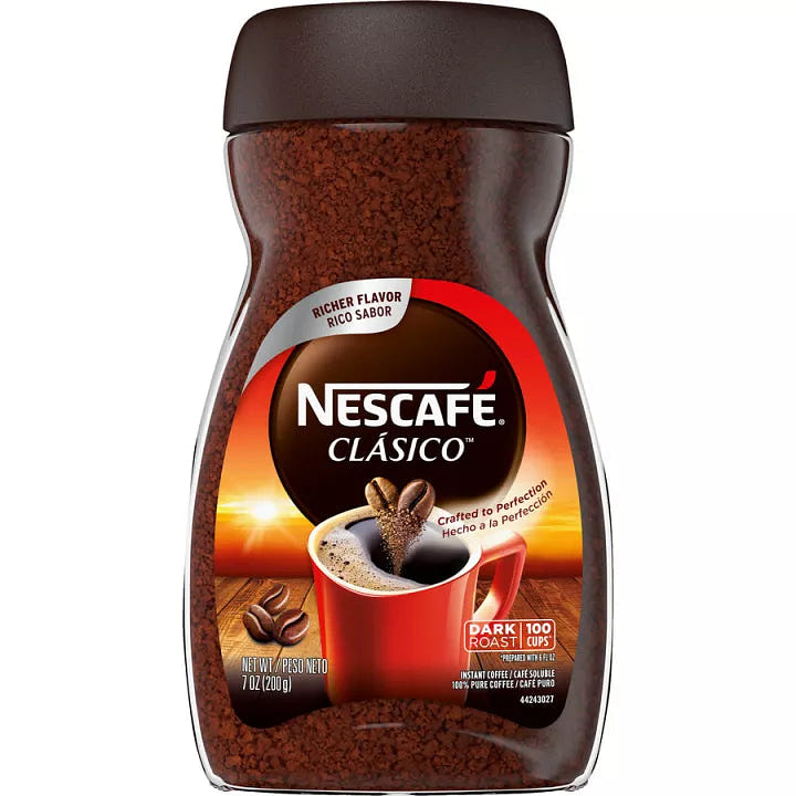 Nescafe Clasico 深焙速溶咖啡7盎司