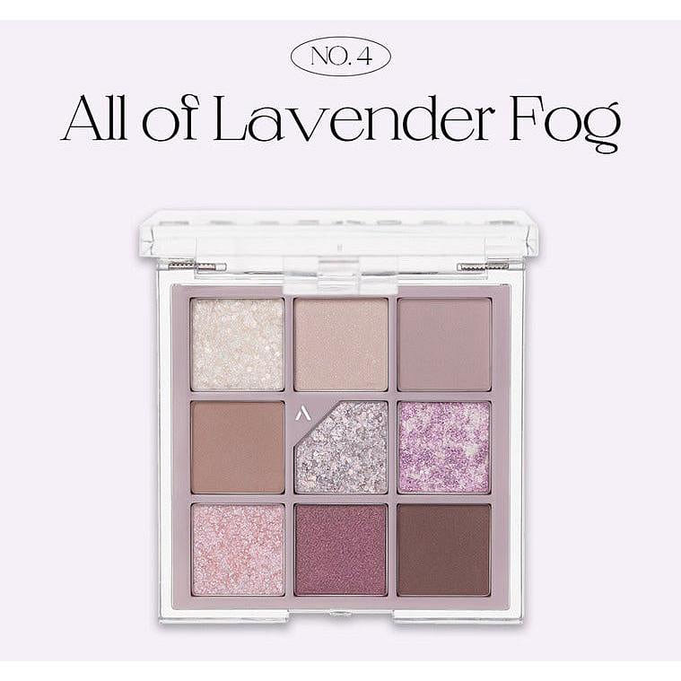 UNLEASHIA Glitterpedia Eye Palette (No4 All of Lavender Fog) 6.2 g