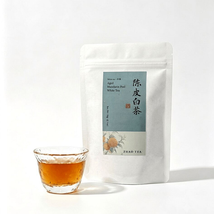 Aged Mandarin Peel White Tea Trial Pack 20 g