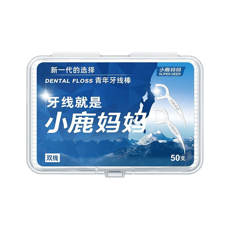 Little Deer Mom Dental Floss, Box of 50 1 box