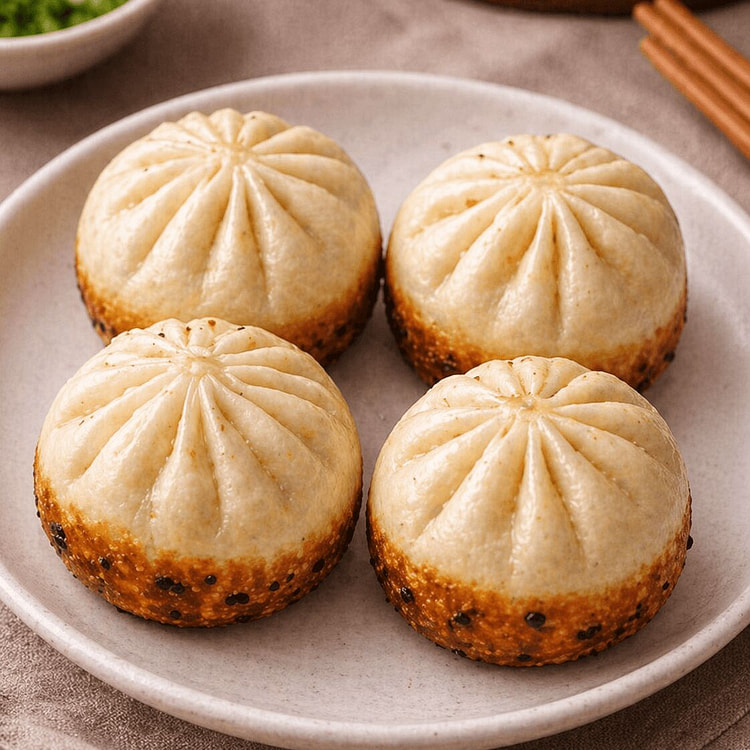 Pan Fried Pork Buns (4 pcs) 100 g*4 counts
