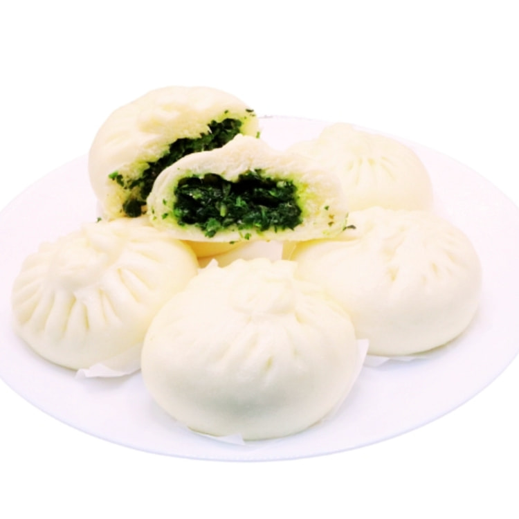 素荠菜包子