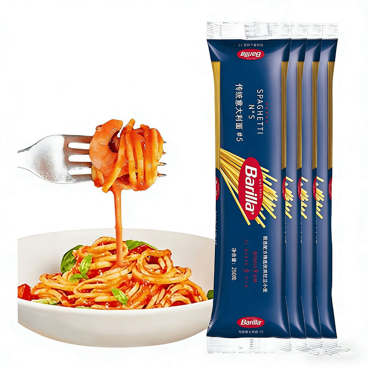 Barilla百味来直条形意面意大利面条意粉通心粉 250 克