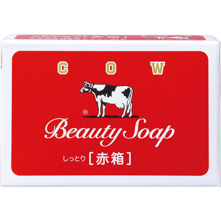 COW牛乳石碱 牛奶香皂 红色 90g 1个