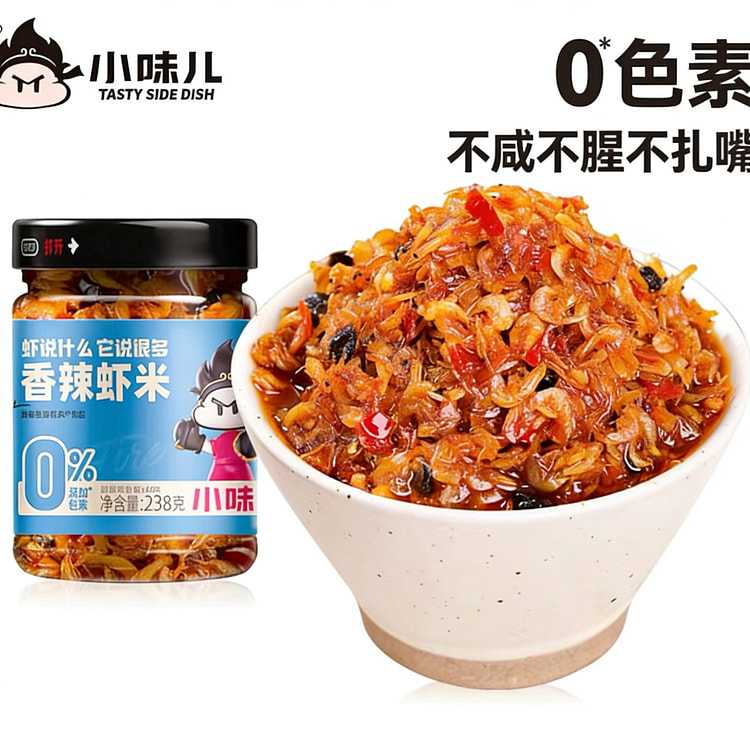 Xiaowei Fresh Shrimp Mixed Rice Sauce 1 Bottle 238 g