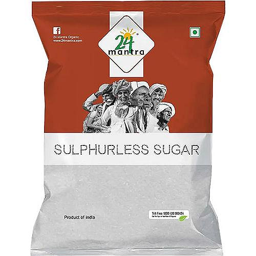 24 Mantra Sulphurless Indian Sugar, 2 lb bag