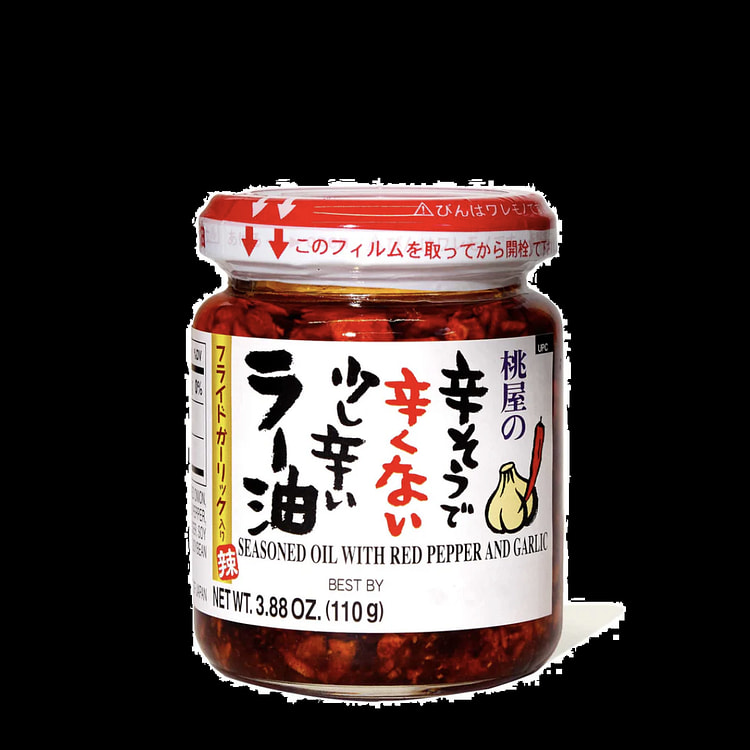 桃屋微辣蒜香辣椒油  BB 4/27/26