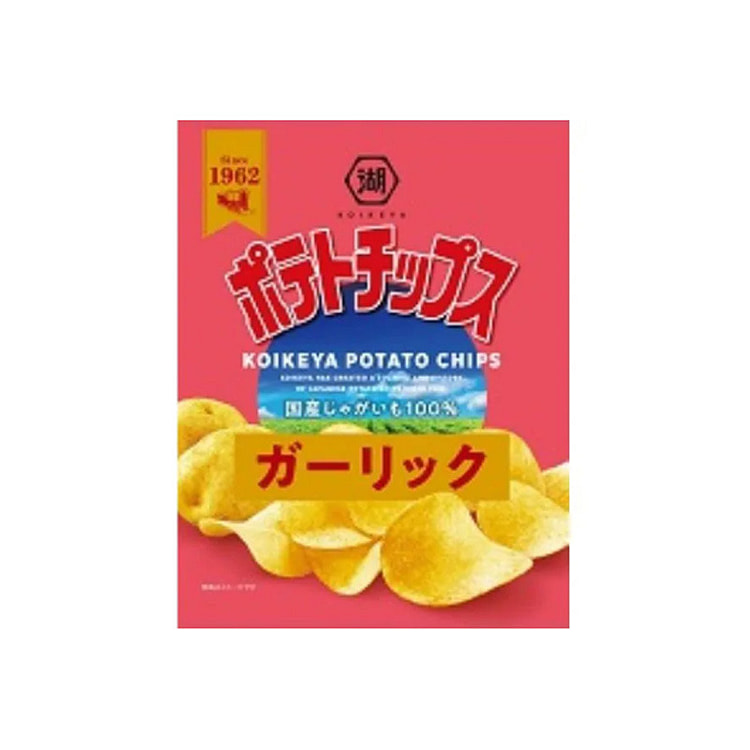 湖池屋薯片 - 大蒜味 55g