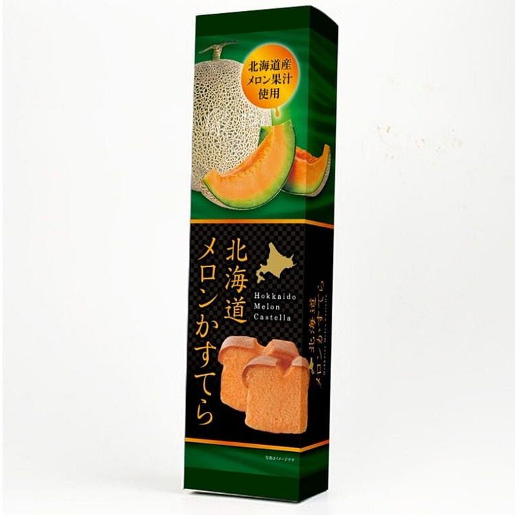 日本 昭和制果 北海道哈密瓜味 长崎蛋糕