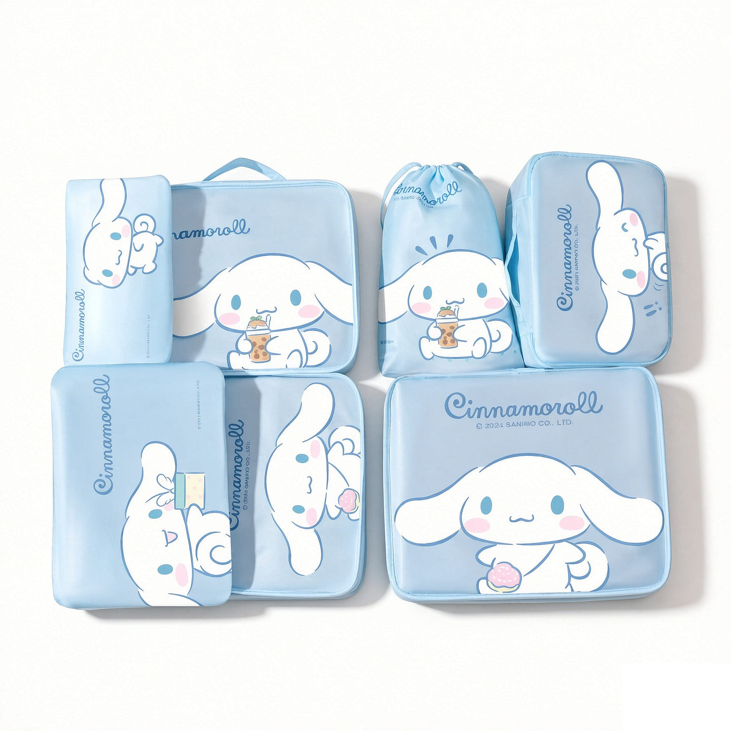 Travel Storage All-in-One 7-piece Set- Cinnamoroll 1 each