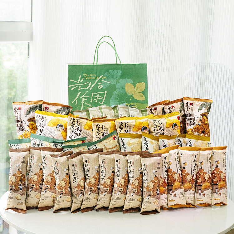 茶颜悦色 零食大礼包 40包； Weee独家限定 40 包