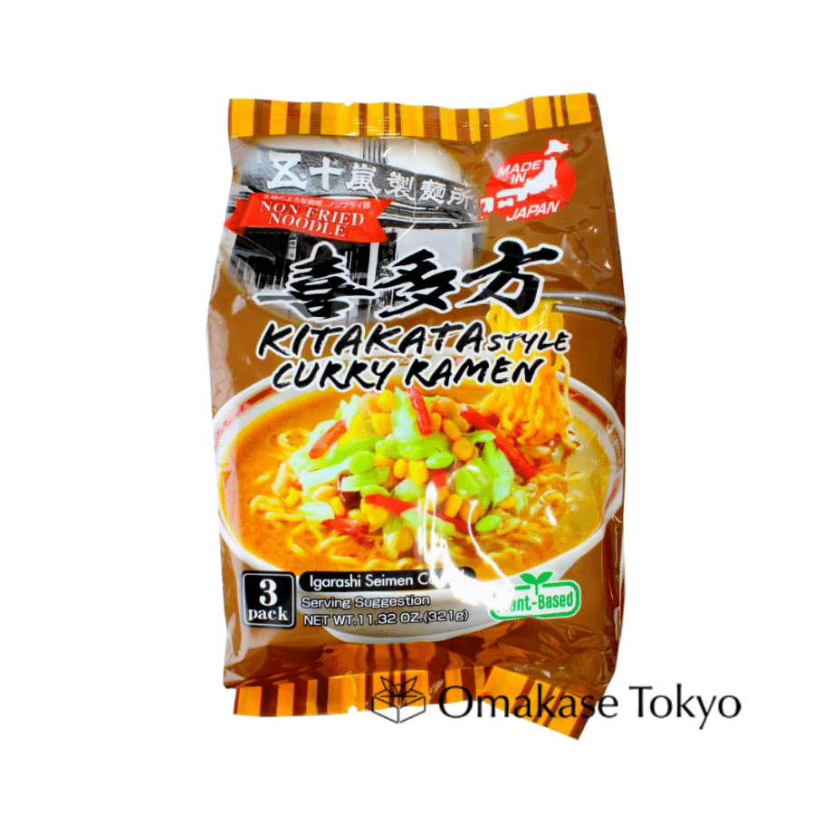 IGARASHI VEGAN RAMEN Kitakata Curry (3 Servings) 11.68 ออนซ์