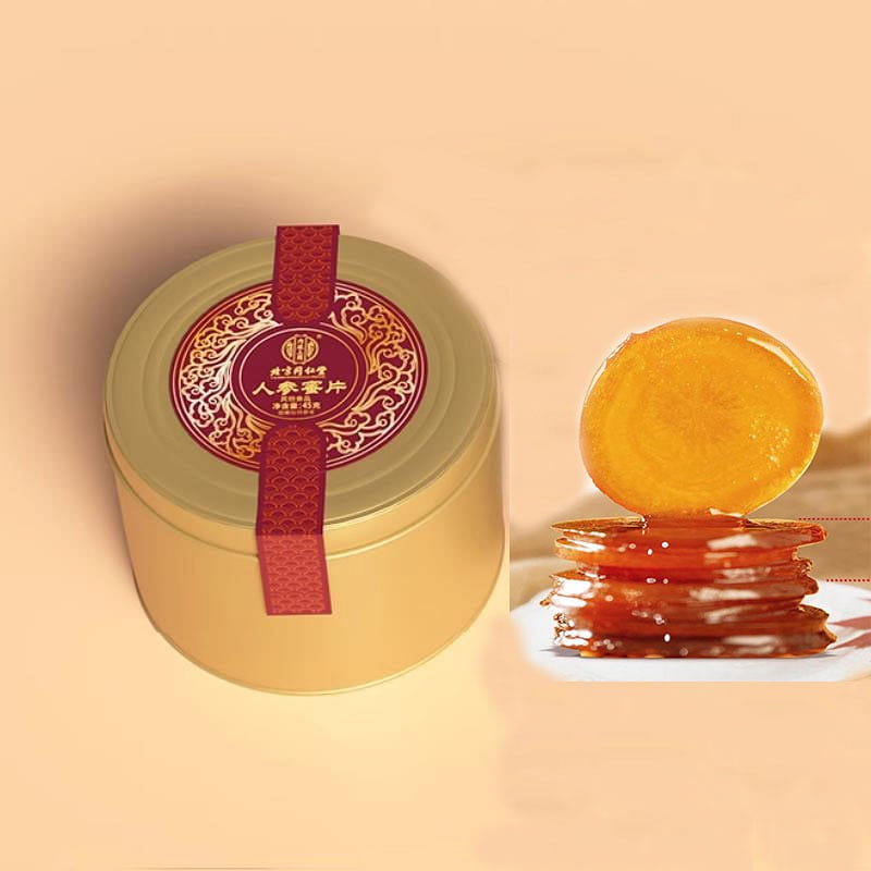 Beijing Tongrentang Ginseng Honey Tablet 45g Genuine Changbaishan 45 g