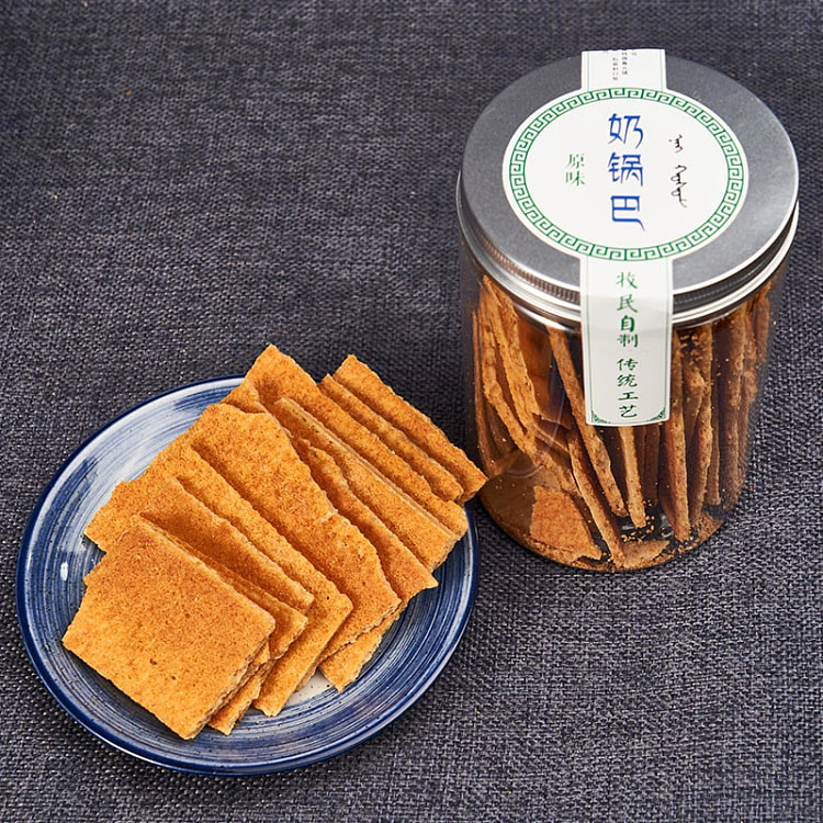 奶锅巴原味内蒙古地方特产125g*1瓶