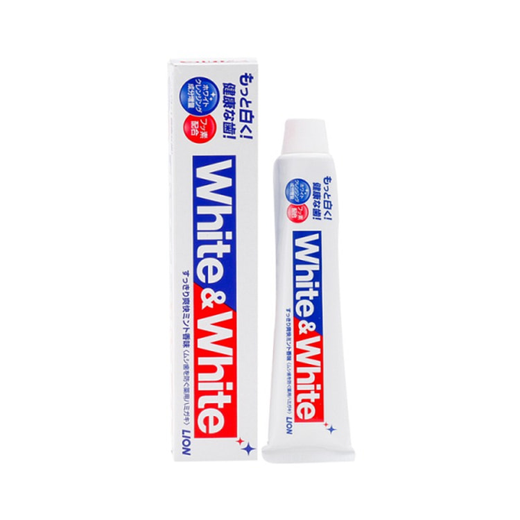 Japanese Lion King White White Whitening Toothpaste 150g