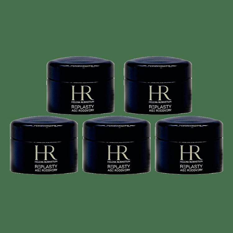 赫莲娜HR 舒缓黑绷带夜用面霜晚霜小样5毫升*5瓶 1 份