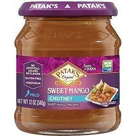 Patak's Sweet Mango Chutney, 12 oz bottle 12 ออนซ์
