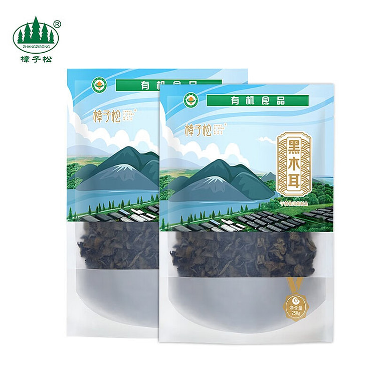 樟子松正宗大兴安岭高泡发率有机椴木黑木耳250克 1 份