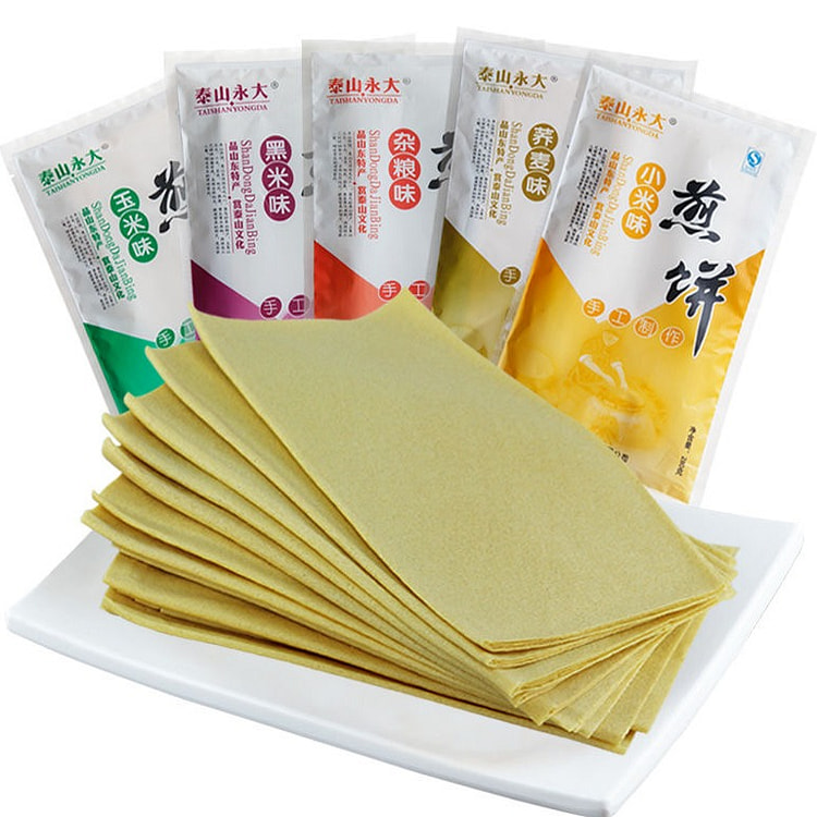 山东特产「荞麦大煎饼」纯手工杂粮煎饼 开袋即食*1袋