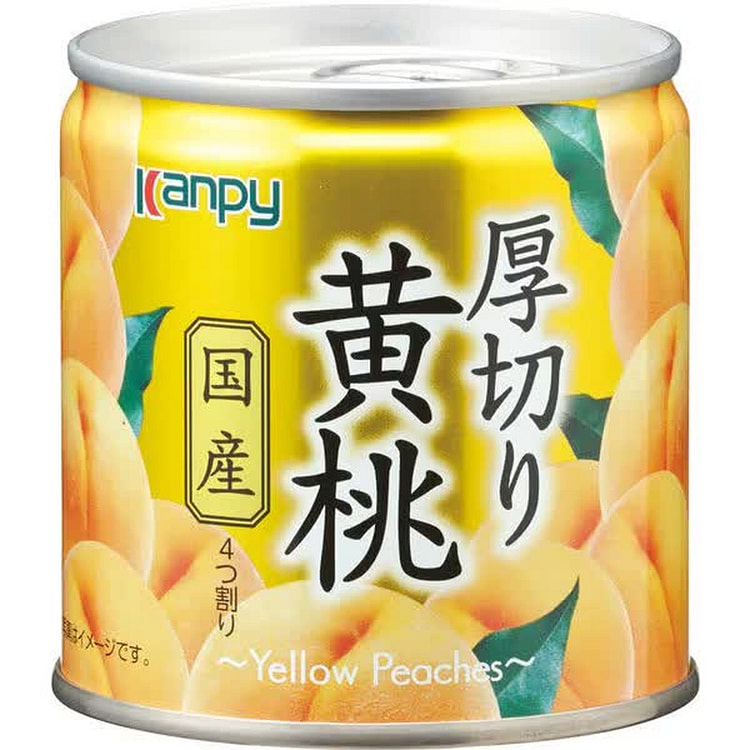 Kato Thick-Sliced Japanese Yellow Peaches 195g