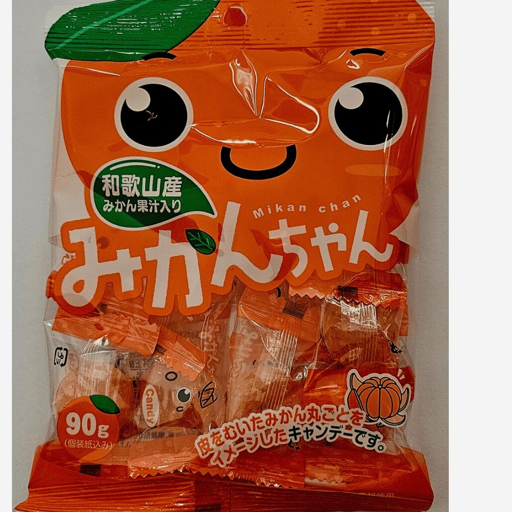 Japanese Kawaguchi Fruit Hard Candy - Mikan Chan - Weee!