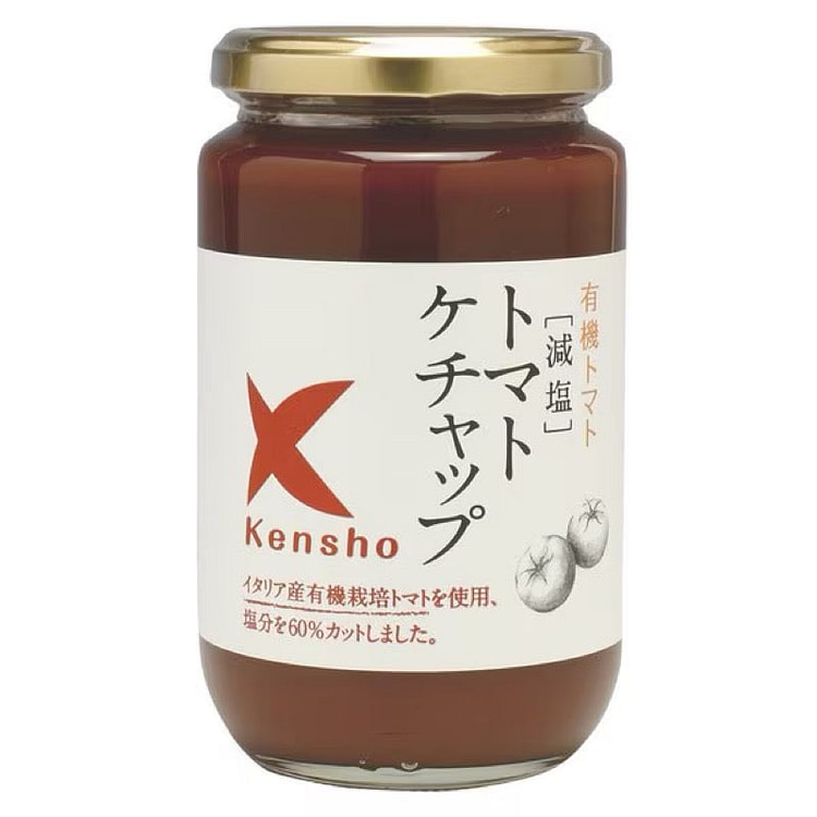 Kenshiyo Foods 低盐番茄酱 380克 1 份