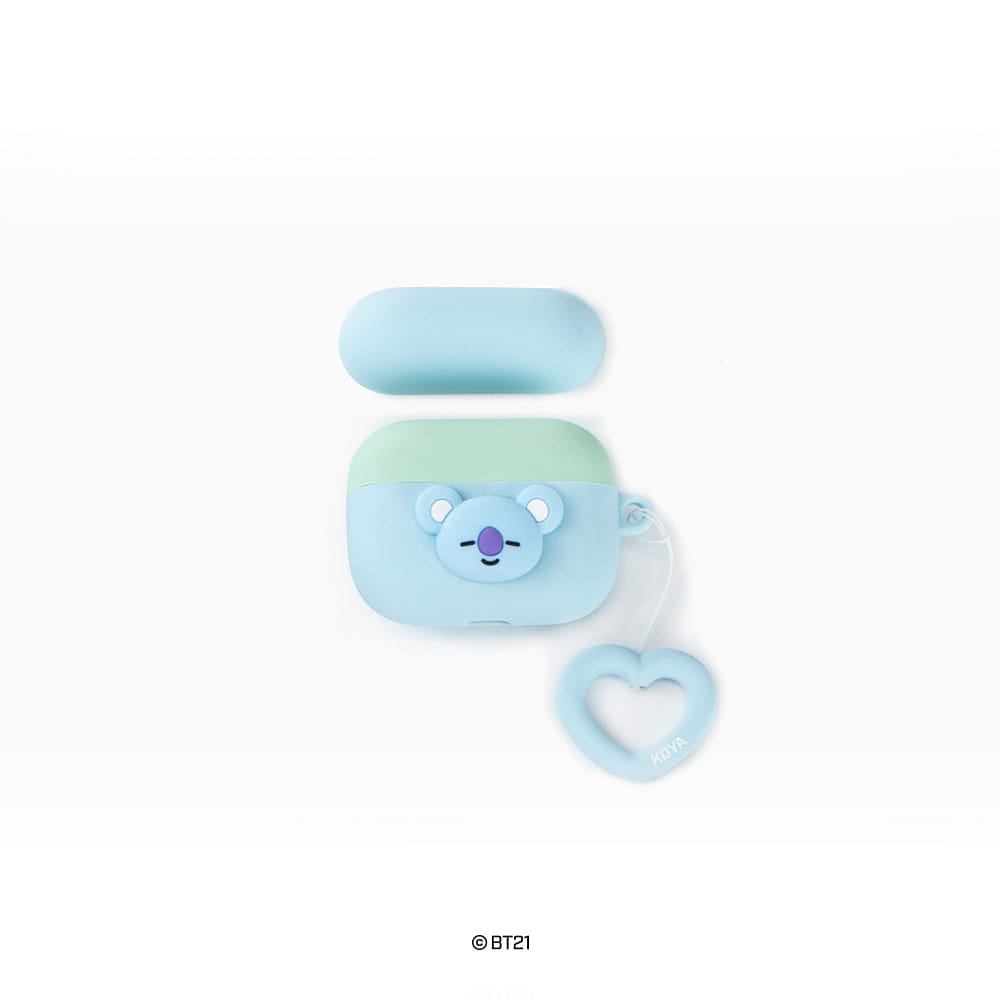 BT21 Airpods Pro Heart Ring Duo Case by BTS Royche Koya 4 oz